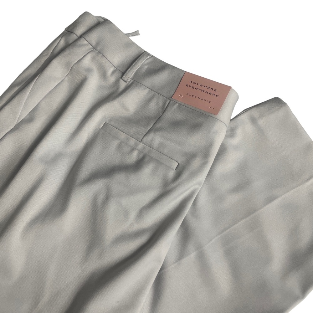 Alex Marie 16 NEW w/ Tags Gray Straight Leg Poly Blend